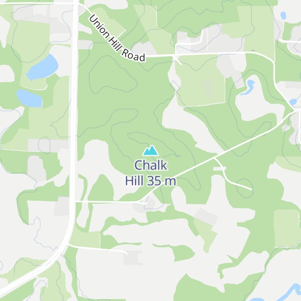 Map of Chalk Hill