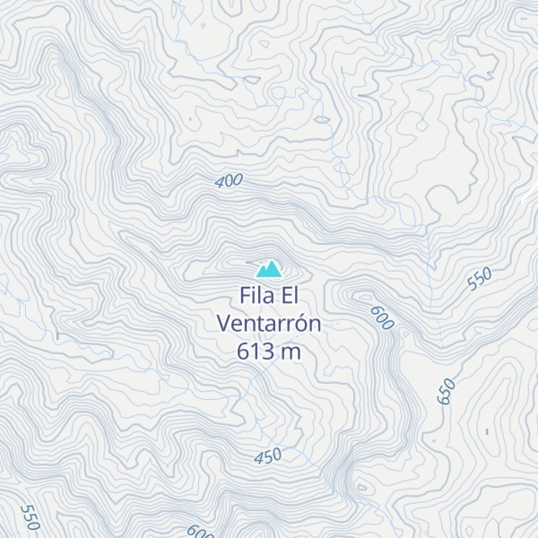 Map of Fila El Ventarrón