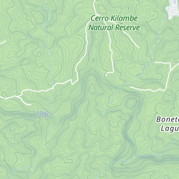Map of Cerro Laguna Verde