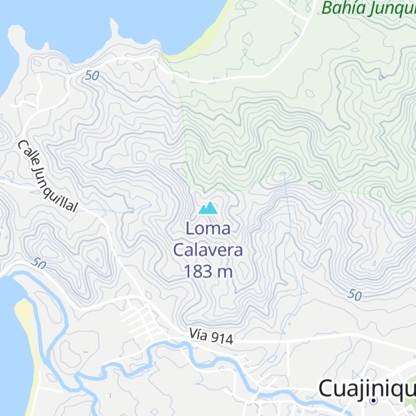 Map of Loma Calavera