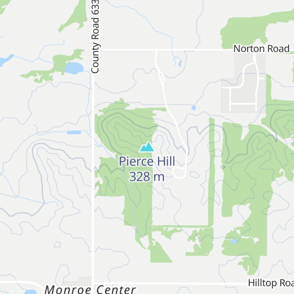 Map of Pierce Hill