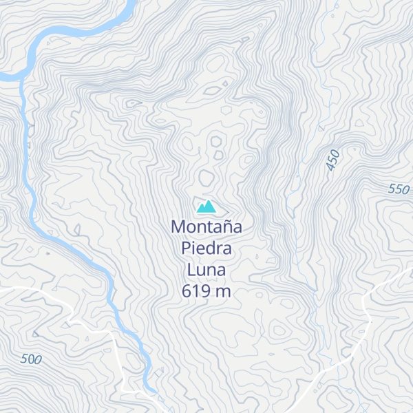 Map of Montaña Piedra Luna