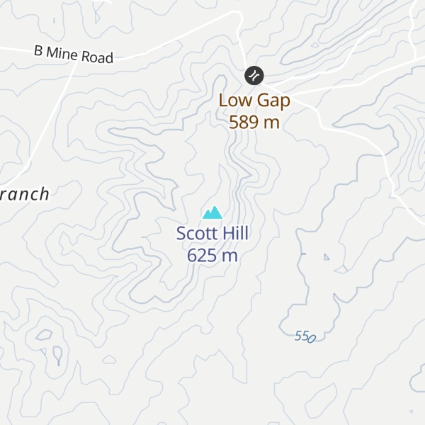 Map of Scott Hill