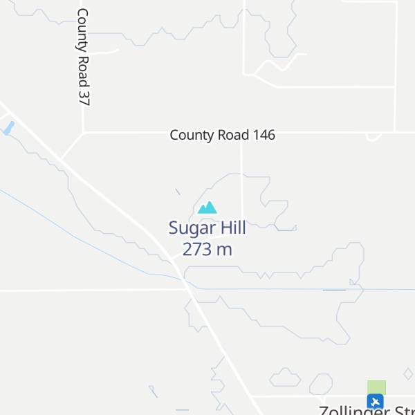 Map of Sugar Hill