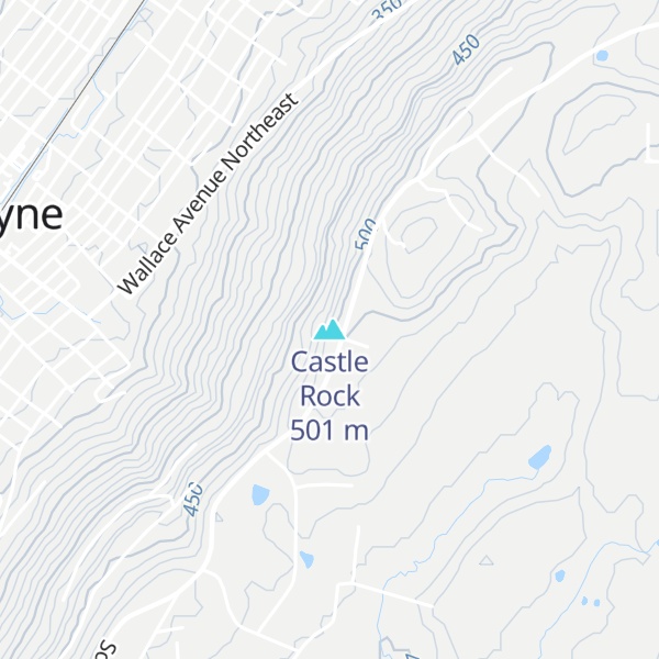 Map of Castle Rock