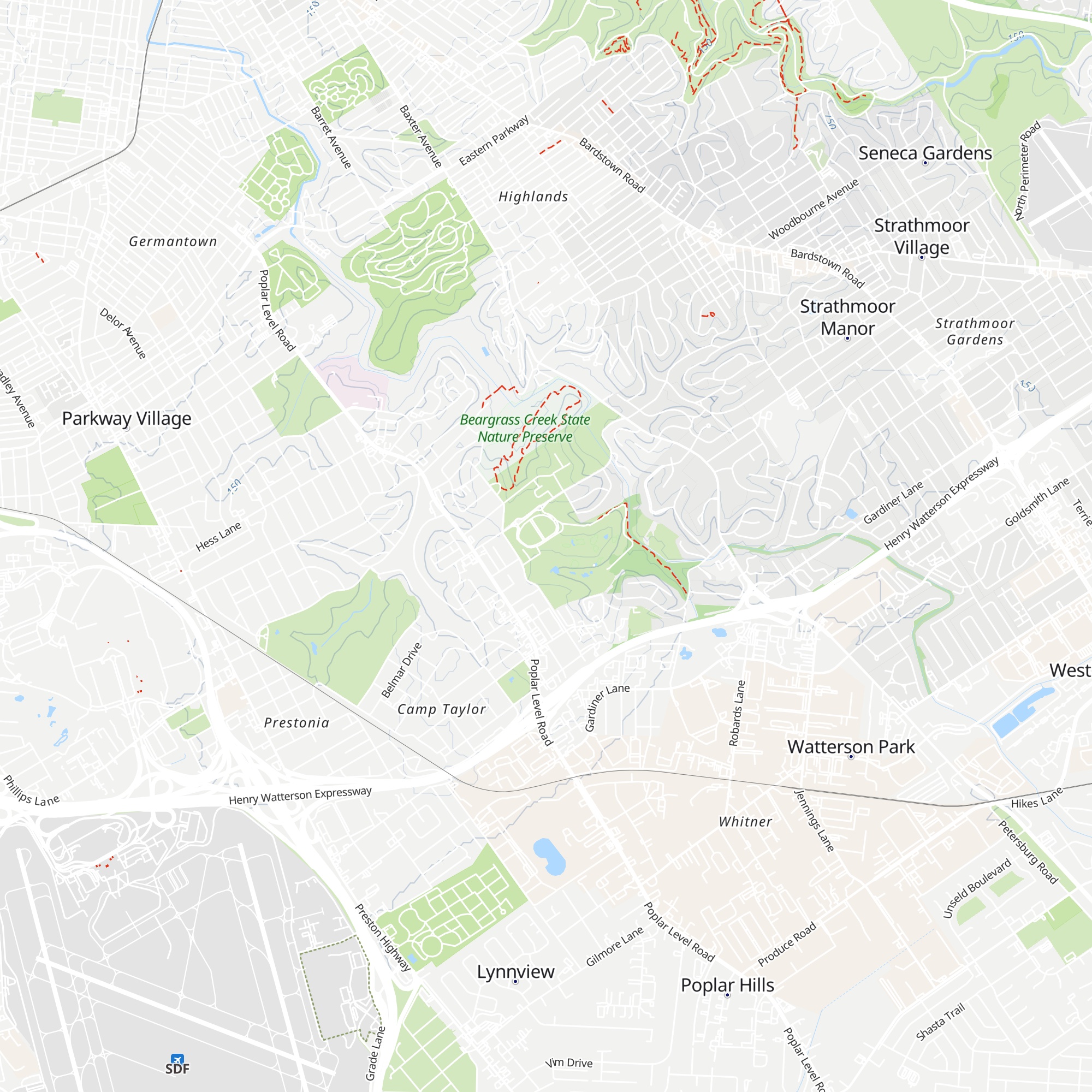 Administration, Tickets and Membership Office map