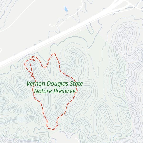 Map of Hall Hill