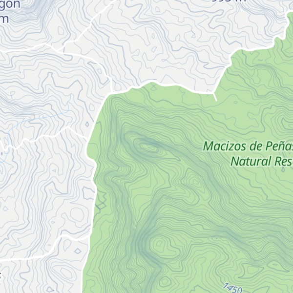 Map of Bordo El Cachito