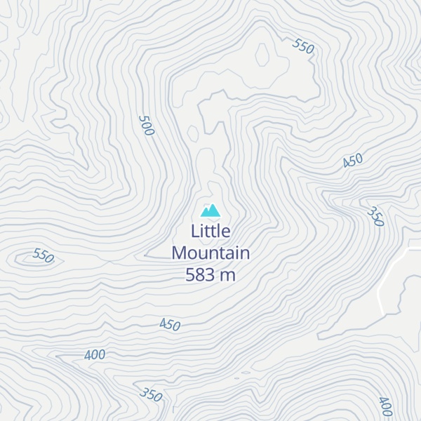 Map of Little Mountain
