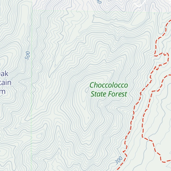 Map of Mokeley Hill