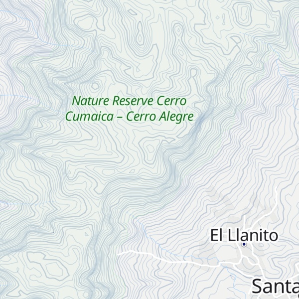 Map of Cerro Madera Labrada