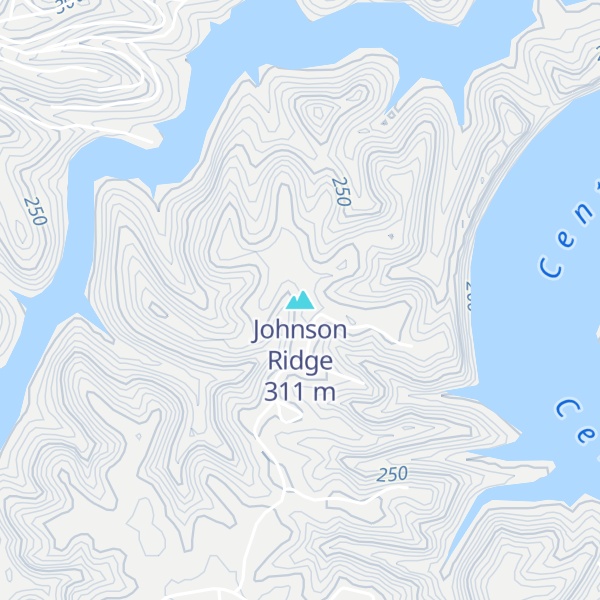 Map of Johnson Ridge