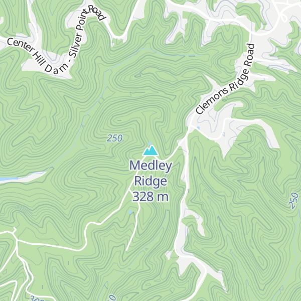 Map of Medley Ridge