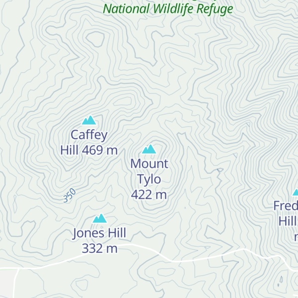 Map of Mount Tylo