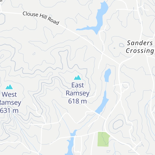 Map of East Ramsey
