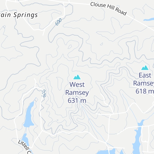 Map of West Ramsey