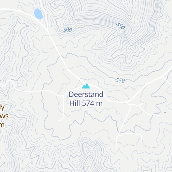 Map of Deerstand Hill