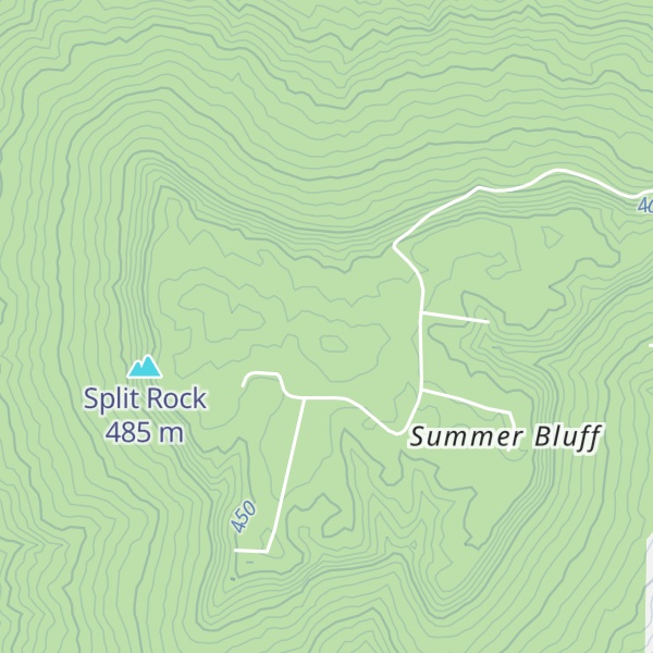 Map of Summerhouse Mountain