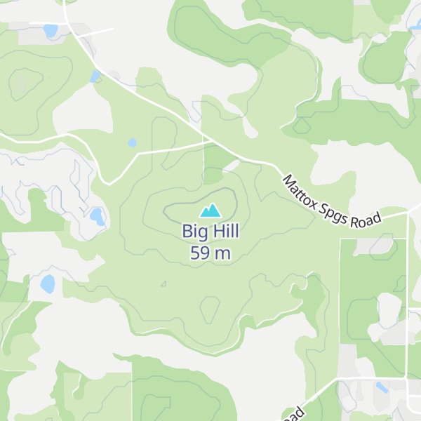 Map of Big Hill