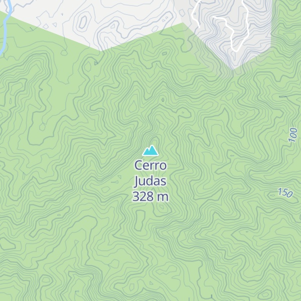 Map of Cerro Judas