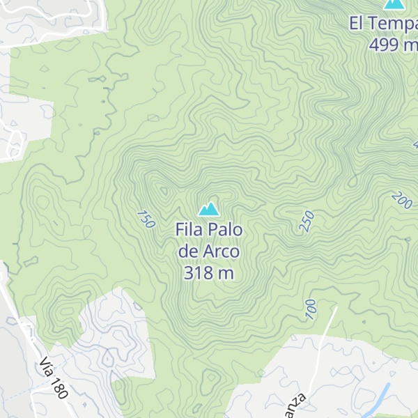 Map of Fila Palo de Arco