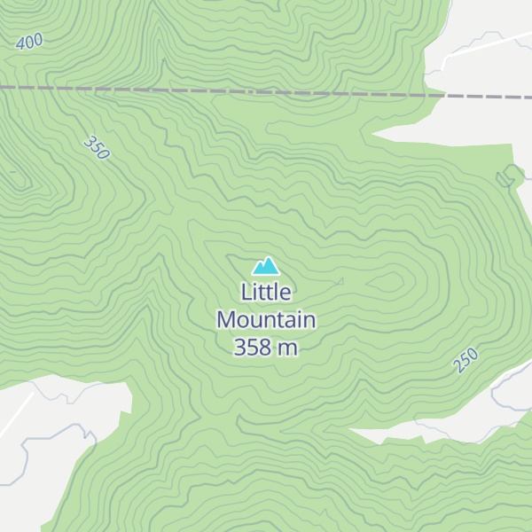 Map of Little Mountain