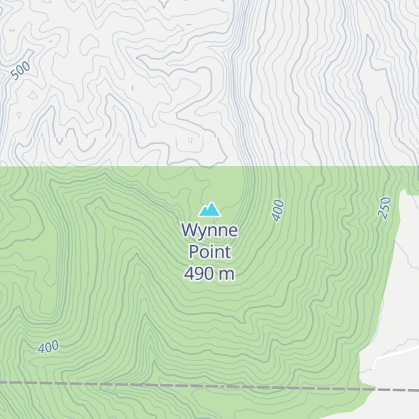 Map of Wynne Point