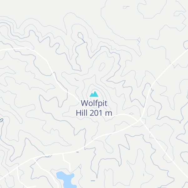 Map of Wolfpit Hill