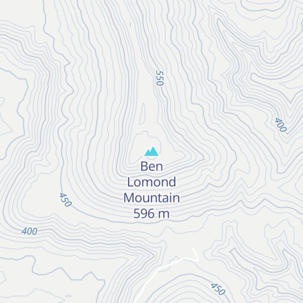 Map of Ben Lomond Mountain