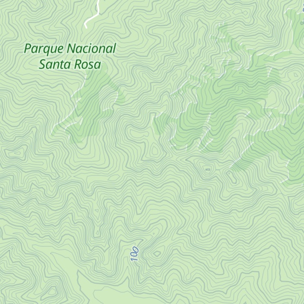 Map of Cerro Canelo