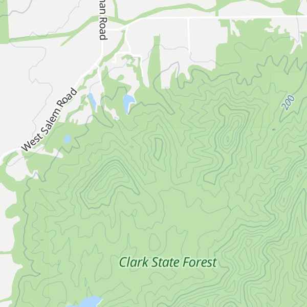Map of Pine Knob