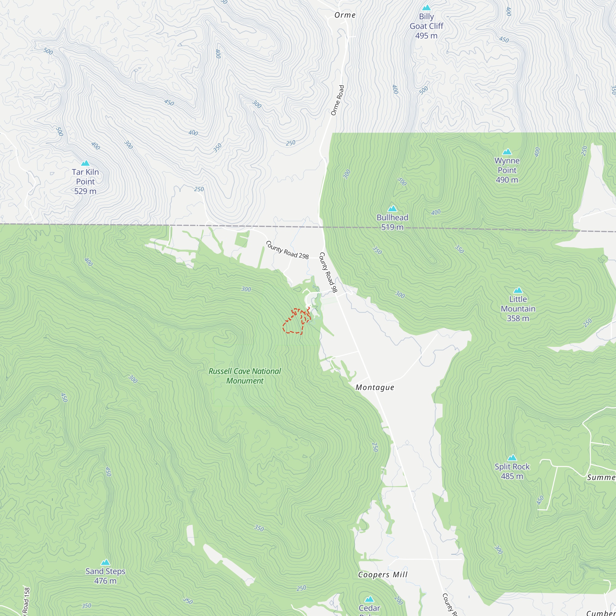 Gilbert Grosvenor Visitor Center map