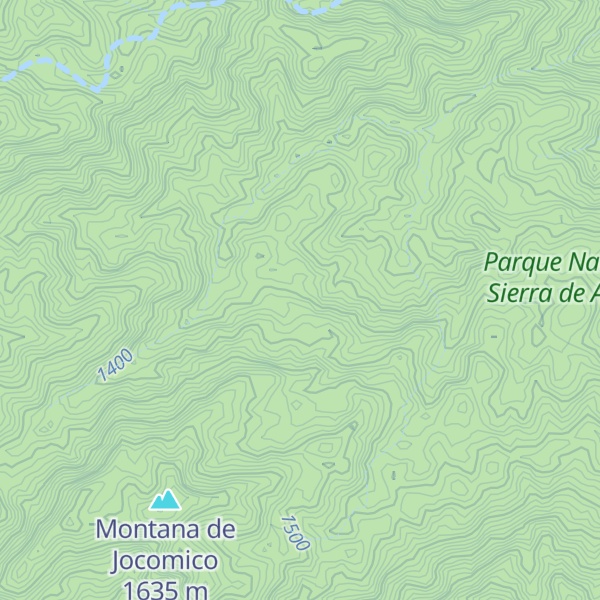Map of Monte Narango