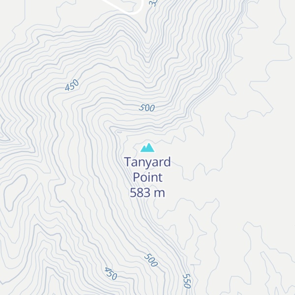 Map of Tanyard Point
