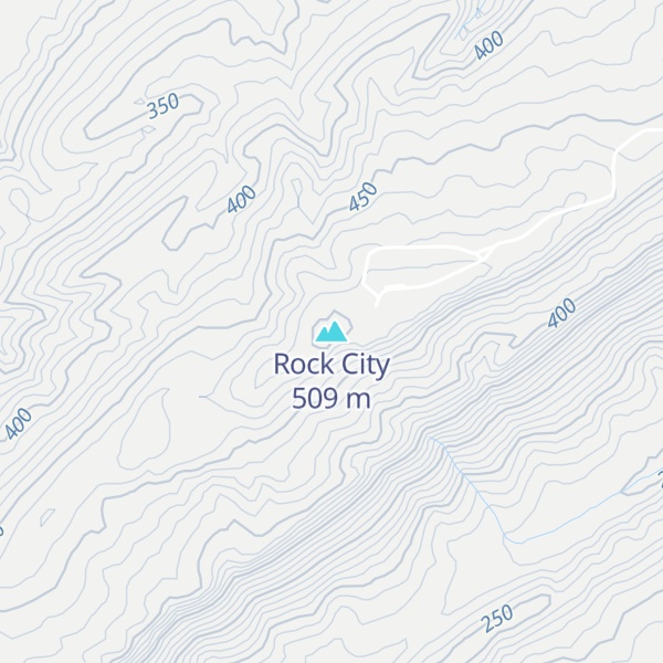 Map of Rock City