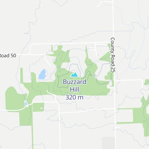 Map of Buzzard Hill
