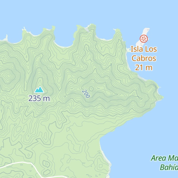 Map of Fila Playa Blanca Este