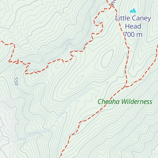 Map of Big Caney Head