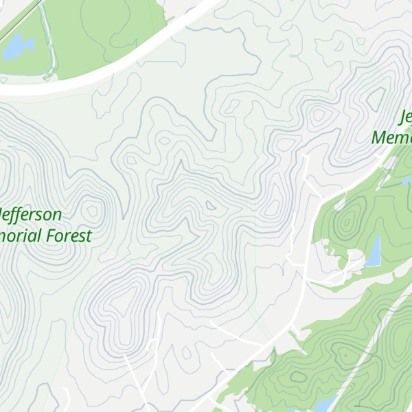 Map of Dodge Hill