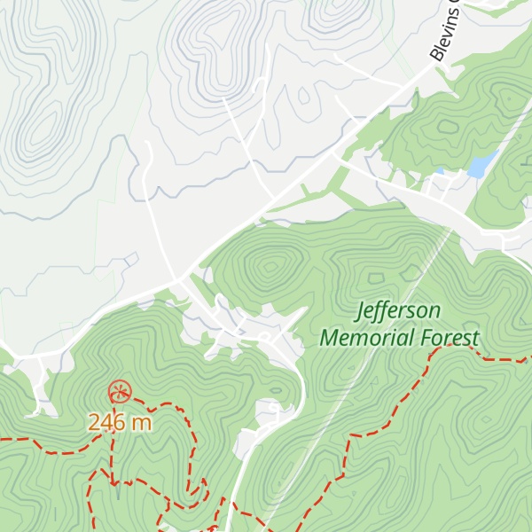 Map of Potato Knob