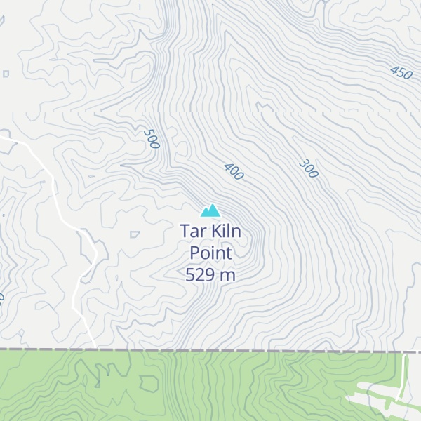Map of Tar Kiln Point