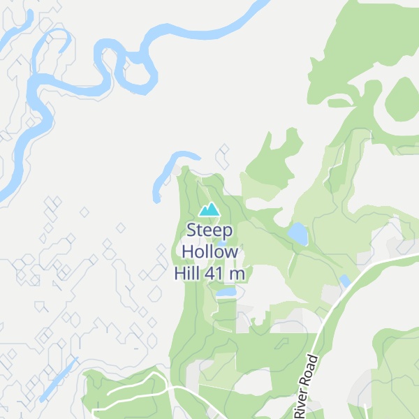 Map of Steep Hollow Hill