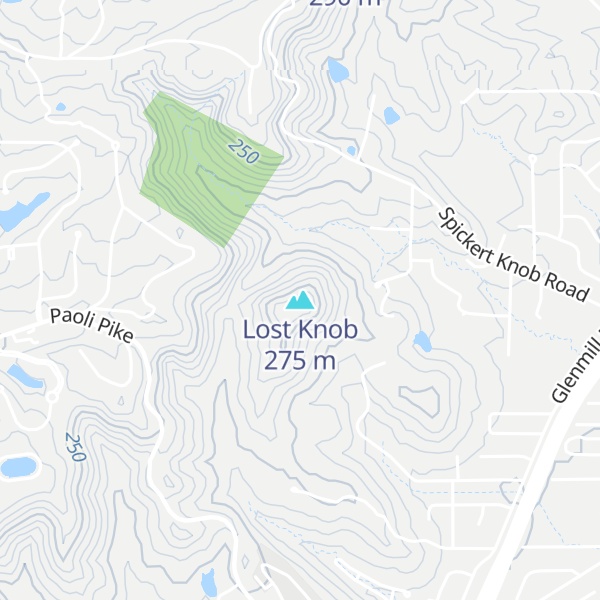 Map of Lost Knob