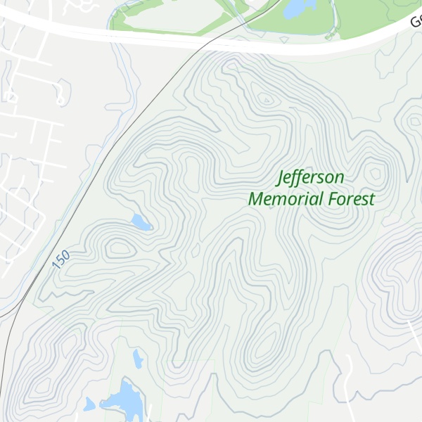 Map of Moremans Hill