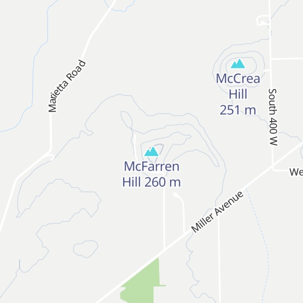 Map of McFarren Hill