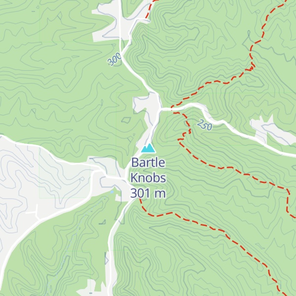 Map of Bartle Knobs