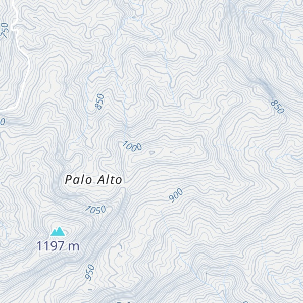Map of Cerro Las Brisas