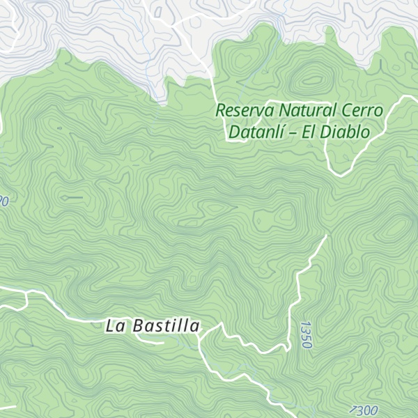 Map of Cerro Gobierno