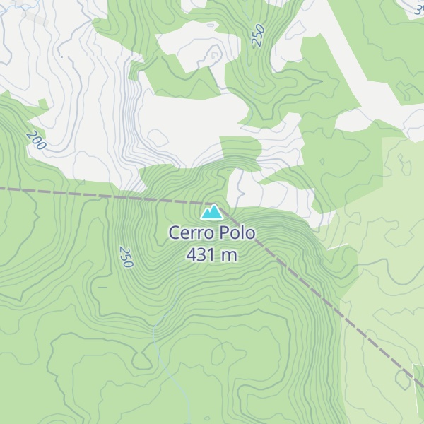 Map of Cerro Polo