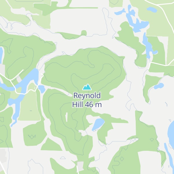 Map of Reynold Hill